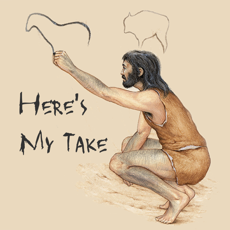 Caveman Drawing Image