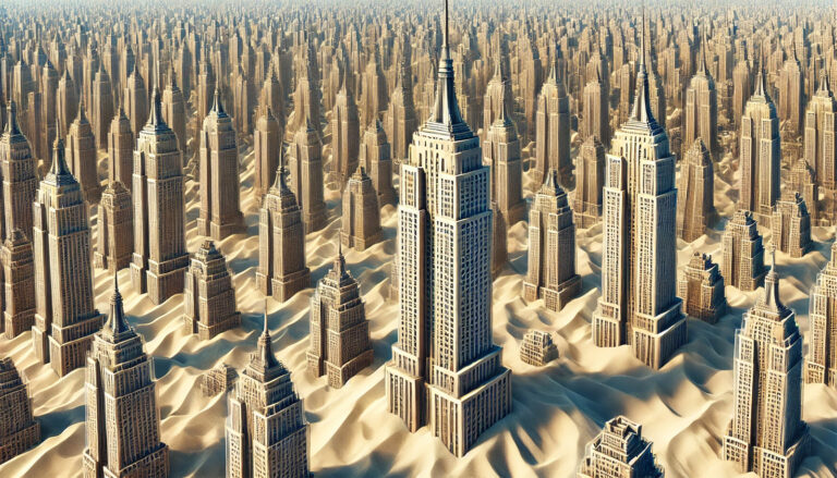 Empire State Building's Full of Sand