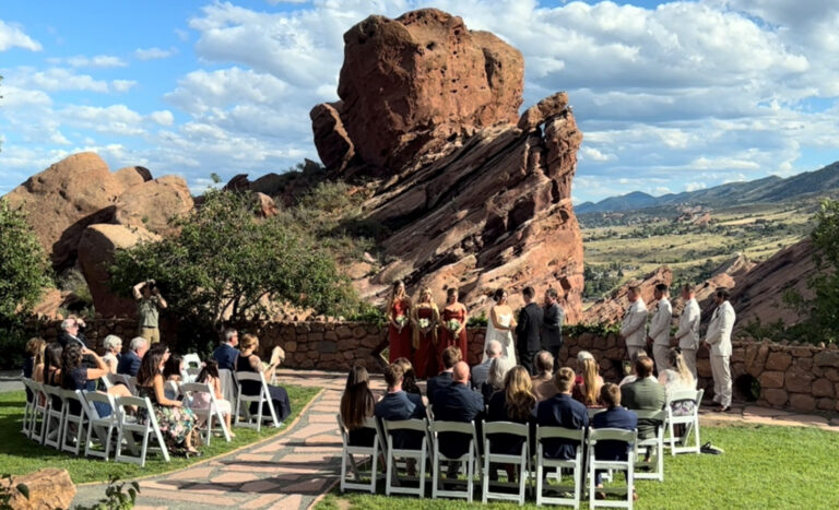 Wedding Ceremony at Red Rocks