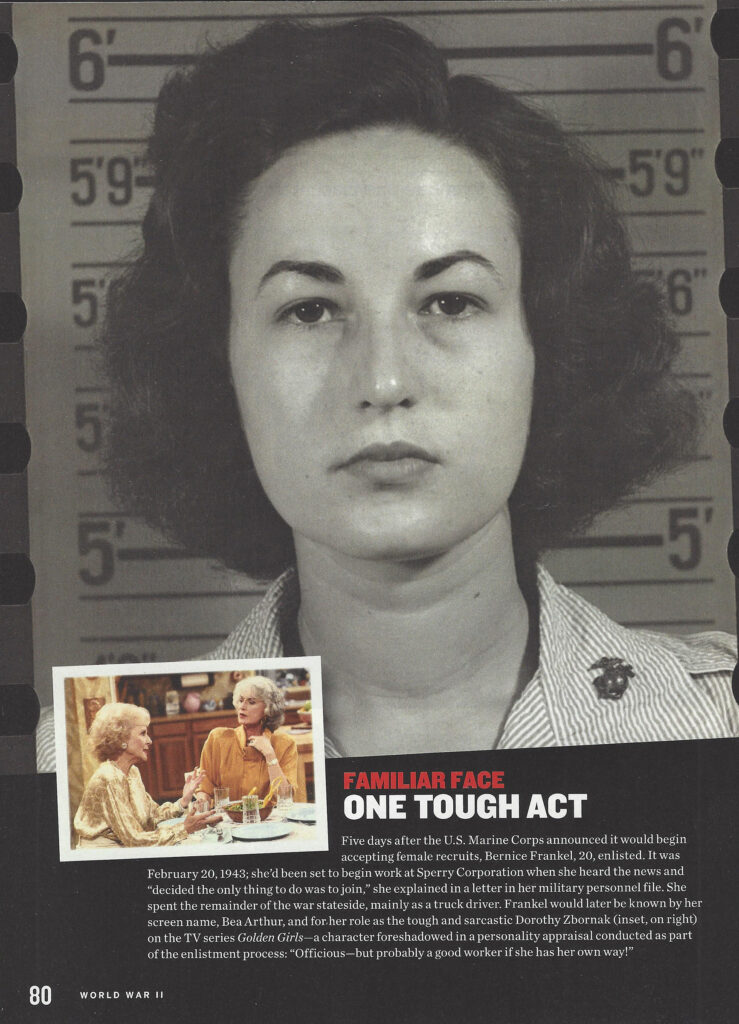 Bea Arthur-Marine