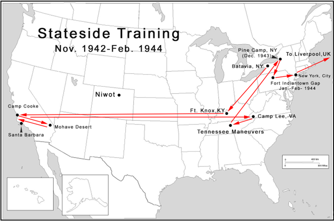 USA Training Locations
