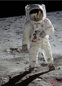 Neil Armstrong on Moon