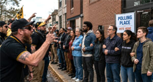 Election Protection vs Proud Boys